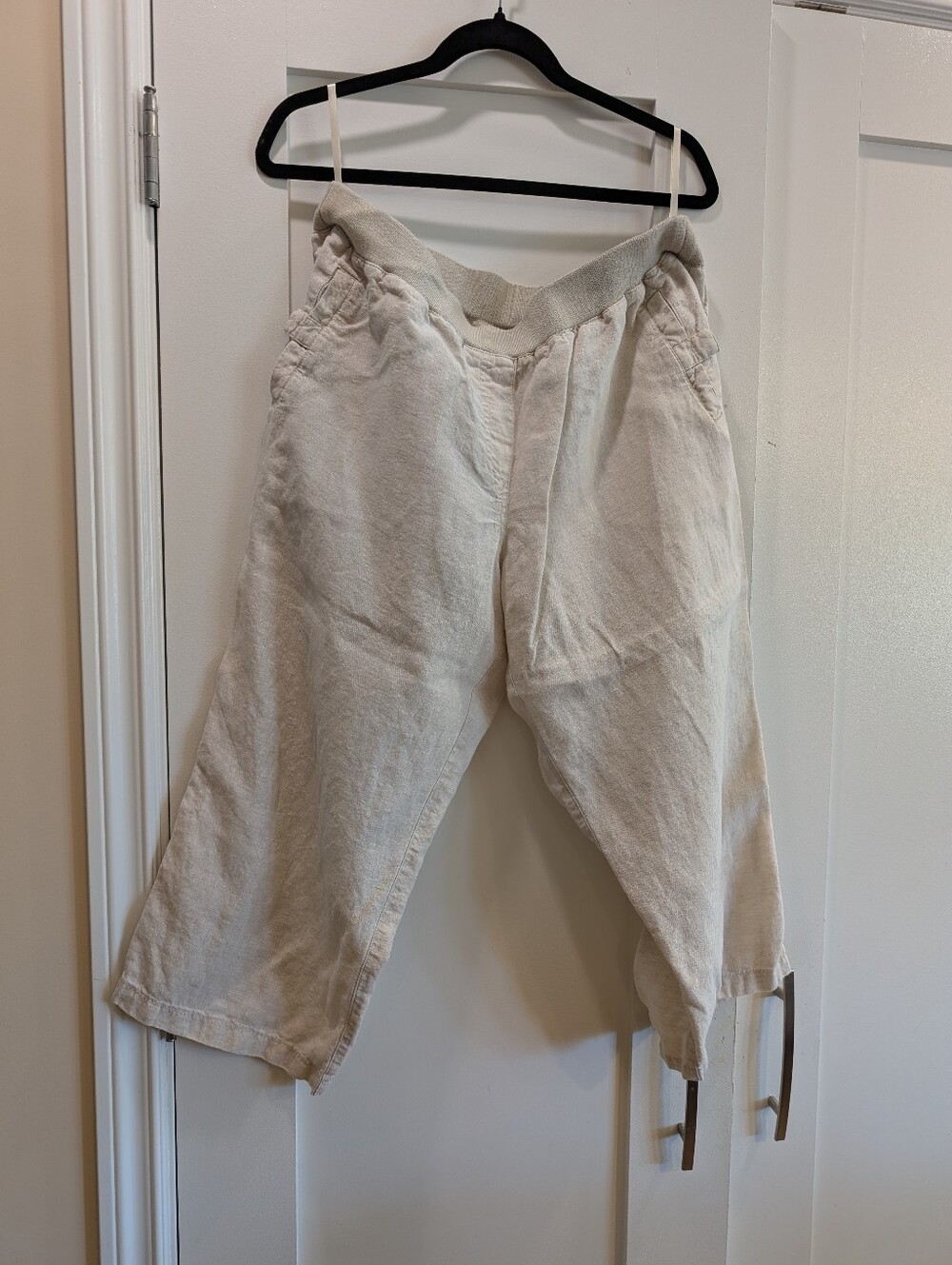 Ulla Popken 100% Linen Pants,16